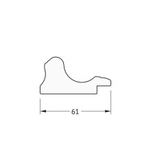 Зеркало Evoform Definite 94х74 BY 1043 в багетной раме - Золотой акведук 61 мм