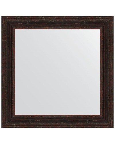 Зеркало Evoform Definite 82х82 BY 3254 в багетной раме - Темный прованс 99 мм