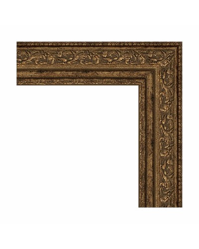 Зеркало Evoform Definite 94х74 BY 3265 в багетной раме - Виньетка состаренная бронза 56 мм