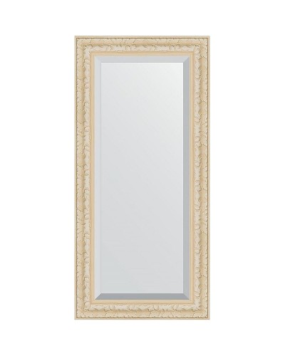 Зеркало Evoform Exclusive 115х55 BY 1242 с фацетом в багетной раме - Старый гипс 82 мм