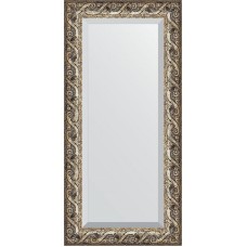 Зеркало Evoform Exclusive 116х56 BY 1249 с фацетом в багетной раме - Фреска 84 мм