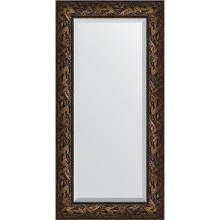 Зеркало Evoform Exclusive 119х59 BY 3495 с фацетом в багетной раме - Византия бронза 99 мм