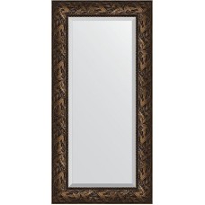 Зеркало Evoform Exclusive 119х59 BY 3495 с фацетом в багетной раме - Византия бронза 99 мм