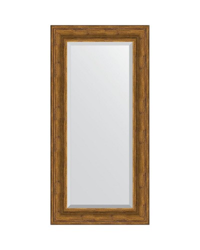 Зеркало Evoform Exclusive 119х59 BY 3498 с фацетом в багетной раме - Травленая бронза 99 мм