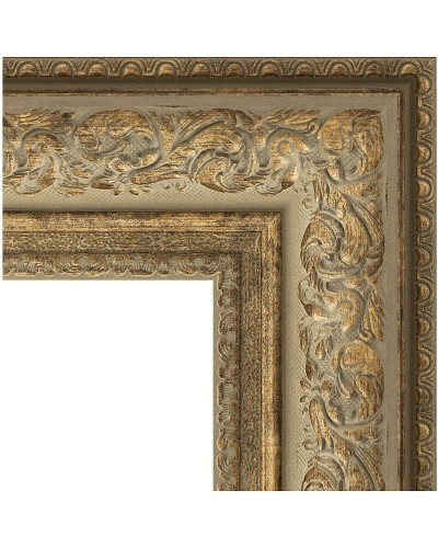 Зеркало Evoform Exclusive 120х60 BY 3503 с фацетом в багетной раме - Виньетка античная бронза 109 мм