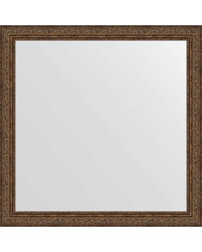 Зеркало Evoform Definite 74х74 BY 3233 в багетной раме - Виньетка состаренная бронза 56 мм