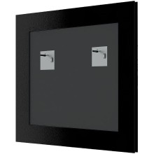 Зеркало Evoform Definite 74х74 BY 3233 в багетной раме - Виньетка состаренная бронза 56 мм