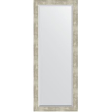 Зеркало Evoform Exclusive 141х56 BY 1169 с фацетом в багетной раме - Алюминий 61 мм