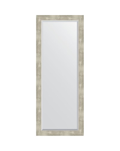 Зеркало Evoform Exclusive 141х56 BY 1169 с фацетом в багетной раме - Алюминий 61 мм