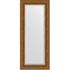 Зеркало Evoform Exclusive 139х59 BY 3524 с фацетом в багетной раме - Травленая бронза 99 мм