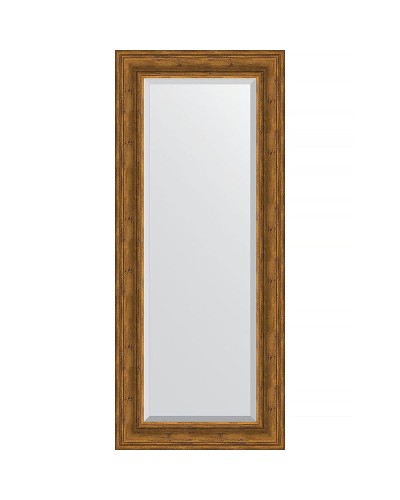 Зеркало Evoform Exclusive 139х59 BY 3524 с фацетом в багетной раме - Травленая бронза 99 мм