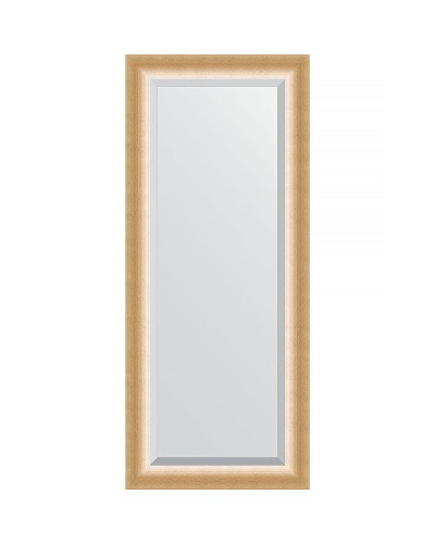 Зеркало Evoform Exclusive 156х66 BY 1191 с фацетом в багетной раме - Травленое золото 87 мм