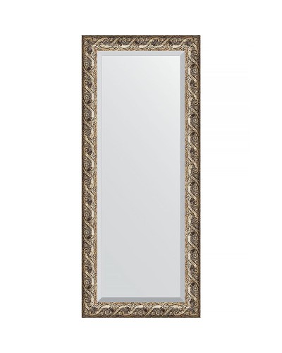 Зеркало Evoform Exclusive 156х66 BY 1289 с фацетом в багетной раме - Фреска 84 мм