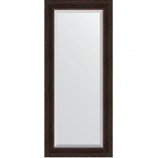 Зеркало Evoform Exclusive 159х69 BY 3577 с фацетом в багетной раме - Темный прованс 99 мм