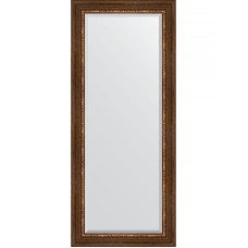 Зеркало Evoform Exclusive 156х66 BY 3569 с фацетом в багетной раме - Римская бронза 88 мм