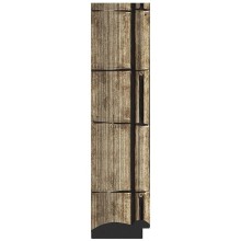 Зеркало Evoform Exclusive 113х53 BY 1146 с фацетом в багетной раме - Серебряный бамбук 73 мм