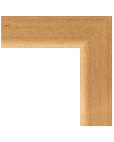 Зеркало Evoform Exclusive 111х51 BY 1143 с фацетом в багетной раме - Сосна 62 мм