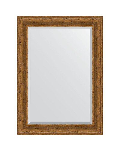 Зеркало Evoform Exclusive 109х79 BY 3472 с фацетом в багетной раме - Травленая бронза 99 мм