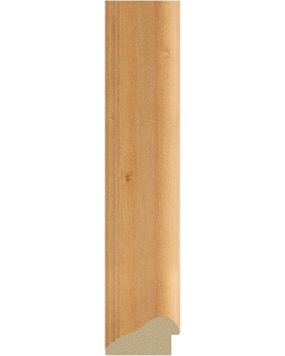 Зеркало Evoform Exclusive 151х61 BY 1183 с фацетом в багетной раме - Сосна 62 мм