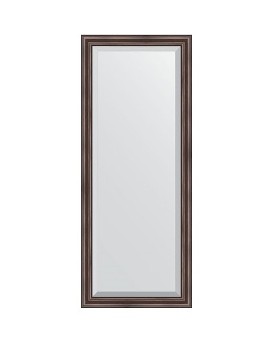 Зеркало Evoform Exclusive 151х61 BY 1184 с фацетом в багетной раме - Палисандр 62 мм