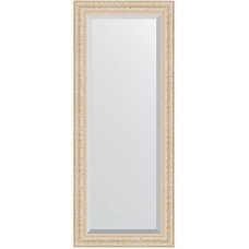 Зеркало Evoform Exclusive 145х60 BY 1262 с фацетом в багетной раме - Старый гипс 82 мм
