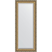 Зеркало Evoform Exclusive 145х60 BY 1270 с фацетом в багетной раме - Виньетка бронзовая 85 мм