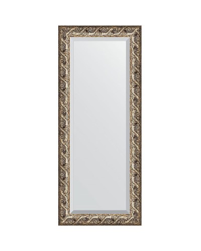 Зеркало Evoform Exclusive 146х61 BY 1269 с фацетом в багетной раме - Фреска 84 мм