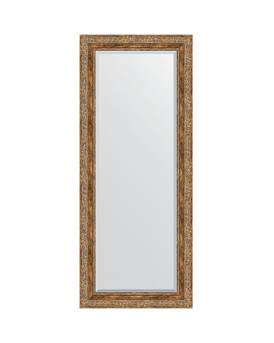 Зеркало Evoform Exclusive 145х60 BY 3540 с фацетом в багетной раме - Виньетка античная бронза 85 мм
