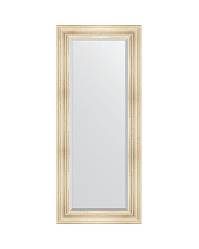 Зеркало Evoform Exclusive 149х64 BY 3549 с фацетом в багетной раме - Травленое серебро 99 мм