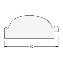 Зеркало Evoform Exclusive 149х64 BY 3547 с фацетом в багетной раме - Византия бронза 99 мм