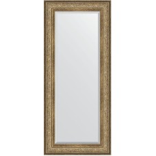 Зеркало Evoform Exclusive 150х65 BY 3555 с фацетом в багетной раме - Виньетка античная бронза 109 мм