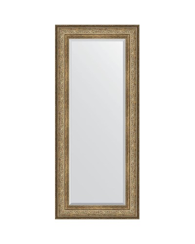 Зеркало Evoform Exclusive 150х65 BY 3555 с фацетом в багетной раме - Виньетка античная бронза 109 мм