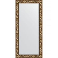 Зеркало Evoform Exclusive 169х79 BY 3597 с фацетом в багетной раме - Византия золото 99 мм