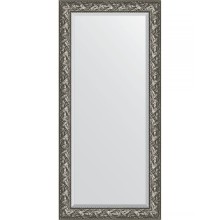 Зеркало Evoform Exclusive 169х79 BY 3598 с фацетом в багетной раме - Византия серебро 99 мм