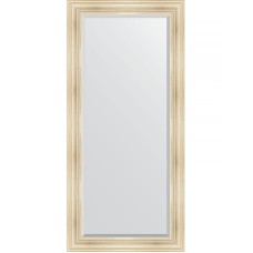 Зеркало Evoform Exclusive 169х79 BY 3601 с фацетом в багетной раме - Травленое серебро 99 мм