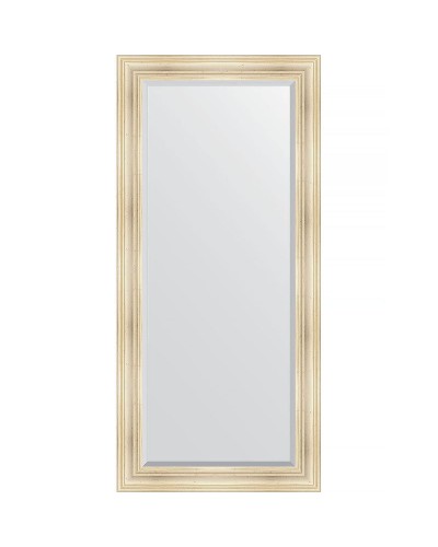 Зеркало Evoform Exclusive 169х79 BY 3601 с фацетом в багетной раме - Травленое серебро 99 мм