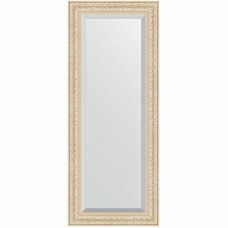 Зеркало Evoform Exclusive 135х55 BY 1252 с фацетом в багетной раме - Старый гипс 82 мм