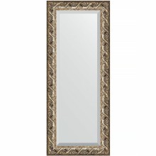Зеркало Evoform Exclusive 136х56 BY 1259 с фацетом в багетной раме - Фреска 84 мм