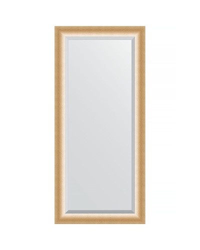 Зеркало Evoform Exclusive 166х76 BY 1211 с фацетом в багетной раме - Травленое золото 87 мм