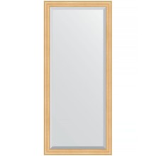 Зеркало Evoform Exclusive 161х71 BY 1203 с фацетом в багетной раме - Сосна 62 мм