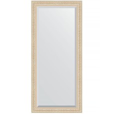 Зеркало Evoform Exclusive 165х75 BY 1302 с фацетом в багетной раме - Старый гипс 82 мм