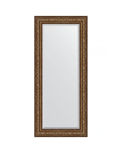 Зеркало Evoform Exclusive 160х70 BY 3583 с фацетом в багетной раме - Виньетка состаренная бронза 109 мм