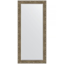Зеркало Evoform Exclusive 165х75 BY 3593 с фацетом в багетной раме - Виньетка античная латунь 85 мм