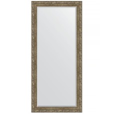 Зеркало Evoform Exclusive 165х75 BY 3593 с фацетом в багетной раме - Виньетка античная латунь 85 мм