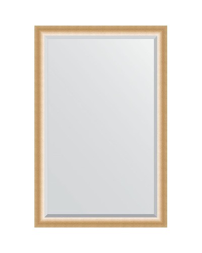 Зеркало Evoform Exclusive 176х116 BY 1221 с фацетом в багетной раме - Травленое золото 87 мм