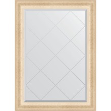 Зеркало Evoform Exclusive-G 102х75 BY 4183 с гравировкой в багетной раме - Старый гипс 82 мм