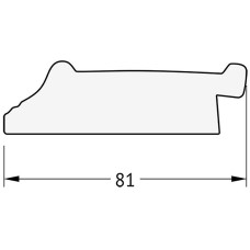 Зеркало Evoform Exclusive-G 102х75 BY 4182 с гравировкой в багетной раме - Черный ардеко 81 мм