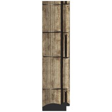 Зеркало Evoform Exclusive 93х63 BY 1176 с фацетом в багетной раме - Серебряный бамбук 73 мм