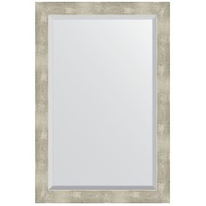 Зеркало Evoform Exclusive 91х61 BY 1179 с фацетом в багетной раме - Алюминий 61 мм