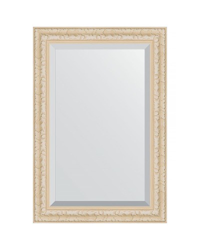 Зеркало Evoform Exclusive 95х65 BY 1272 с фацетом в багетной раме - Старый гипс 82 мм